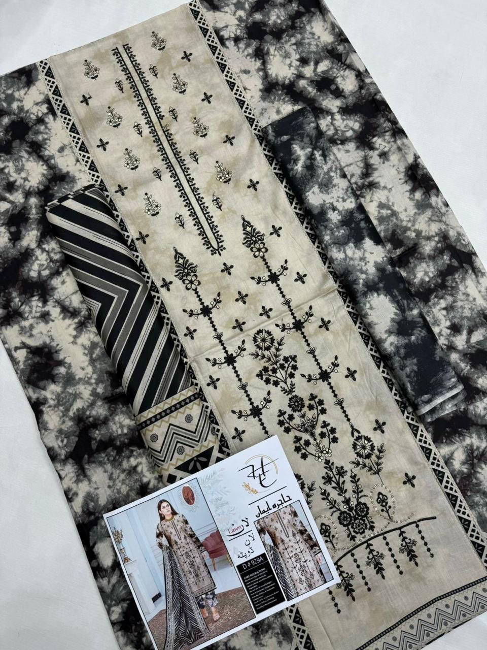 Summer 2026 Unstitched Lawn Collection | Sequence Embroidered 3-Piece Suits