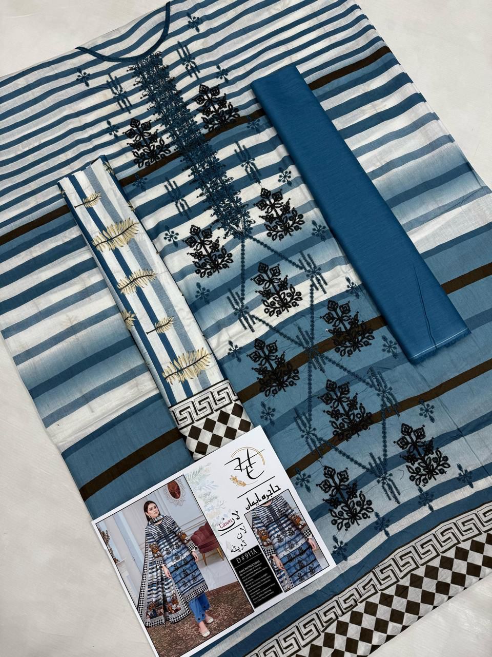 Summer 2026 Unstitched Lawn Collection | Sequence Embroidered 3-Piece Suits