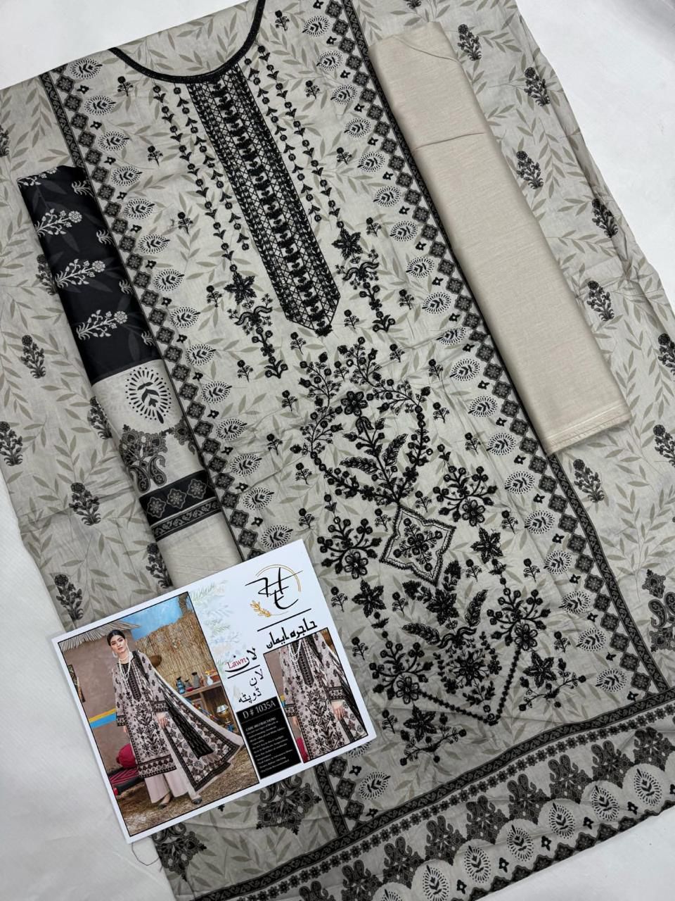 Summer 2026 Unstitched Lawn Collection | Sequence Embroidered 3-Piece Suits