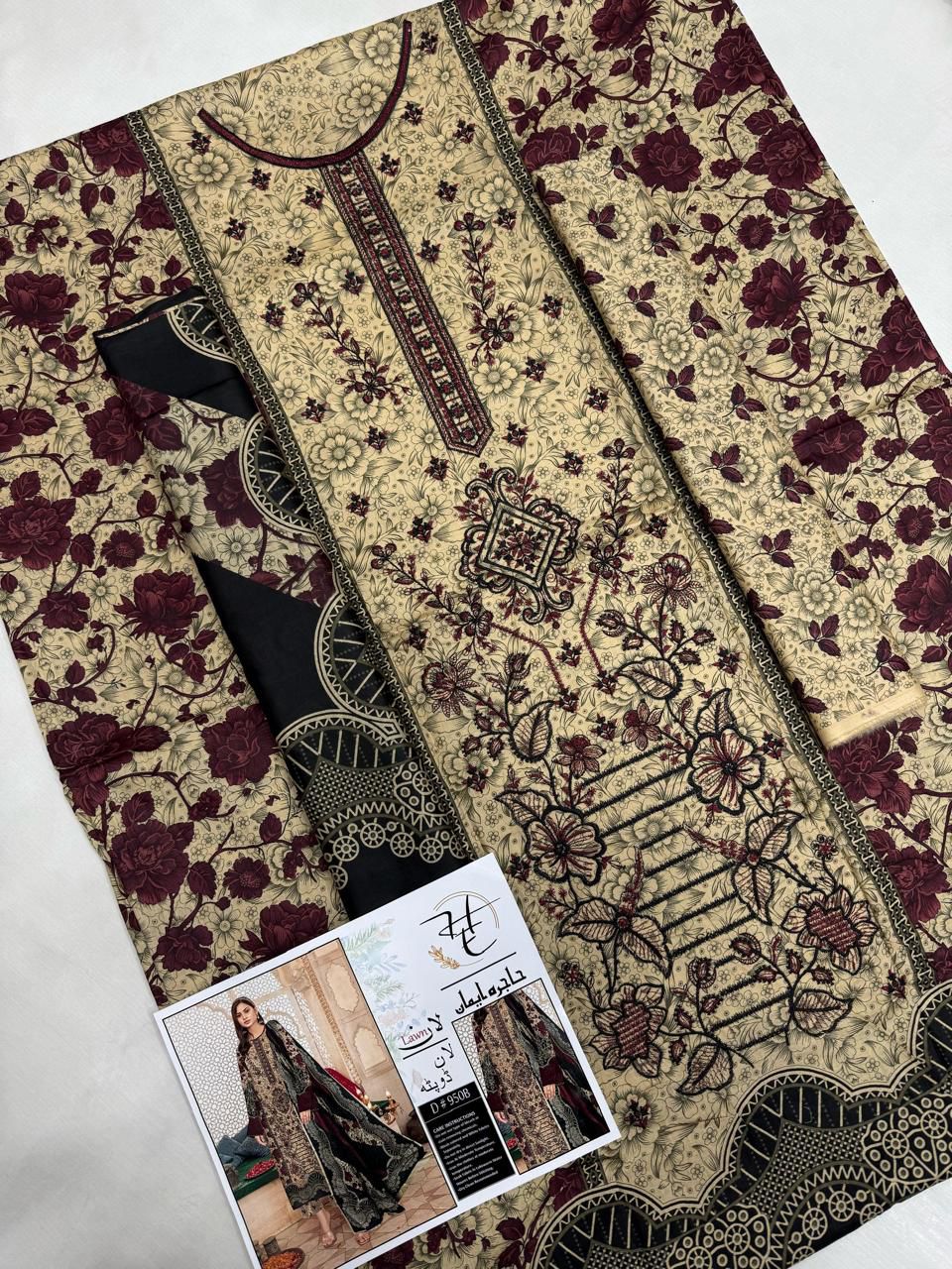 Summer 2026 Unstitched Lawn Collection | Sequence Embroidered 3-Piece Suits